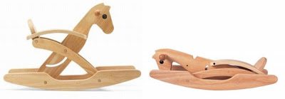 wood rocking horse tori