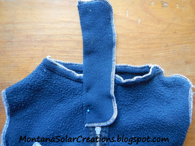 how to turn a sweatshirt or sweater into a baby sleep sack