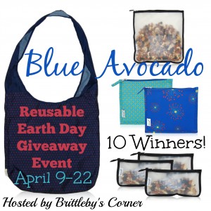 Blue Avocado Reusable Earth Day Giveaway Event Blue Avocado Reusable Earth Day Giveaway Event